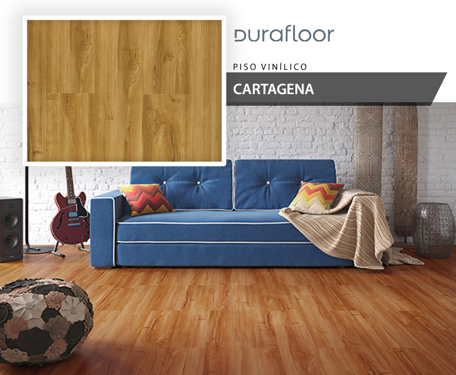 Pisos Vinílicos - Durafloor Urban - Cartagena